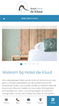 Mobile Screenshot of hoteldekluutvlieland.nl